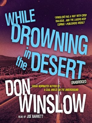 cover image of While Drowning in the Desert